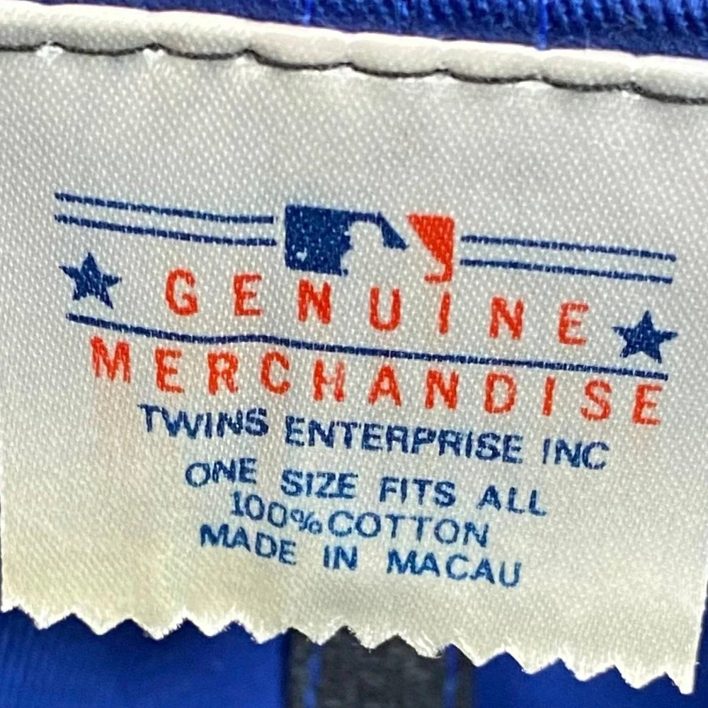 Vintage Chicago Cubs Hat NWT Twins Enterprise Snapback Blue MLB Cap Deadstock